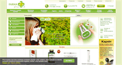 Desktop Screenshot of farmaplius.lt